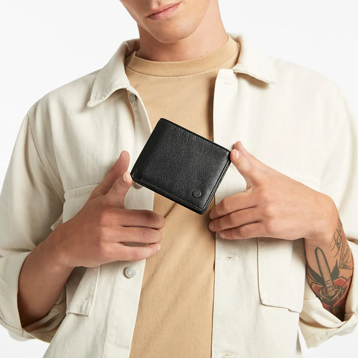 Status Anxiety - Leonard Wallet - Black