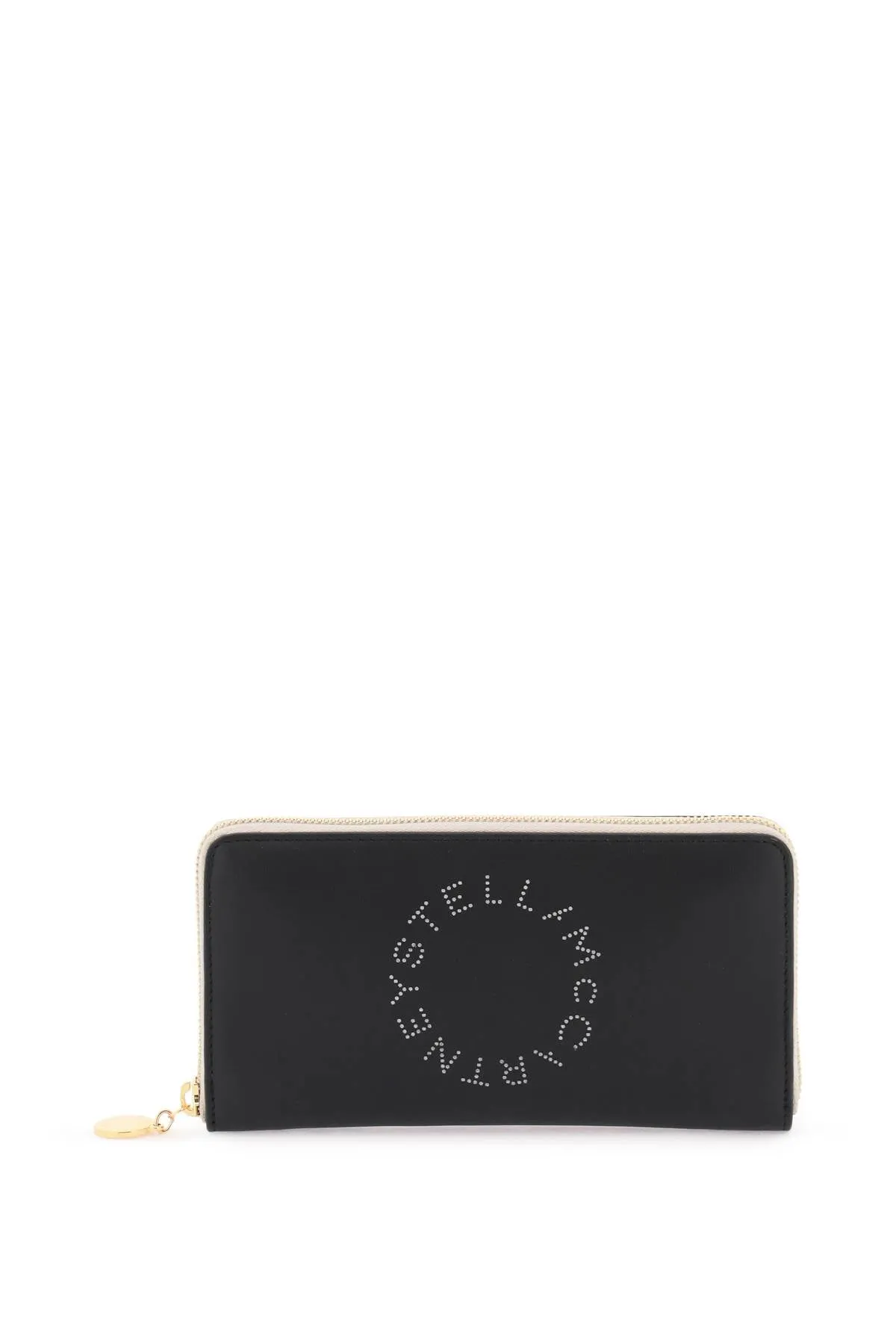 Stella mccartney faux leather zip-around wallet