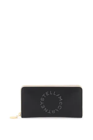 Stella mccartney faux leather zip-around wallet