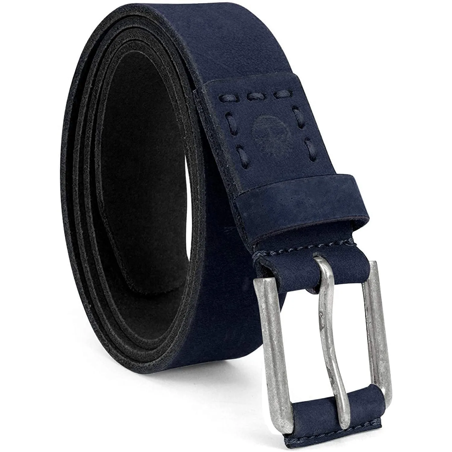 Timberland Men's Casual Leather Belt | Navy Blue