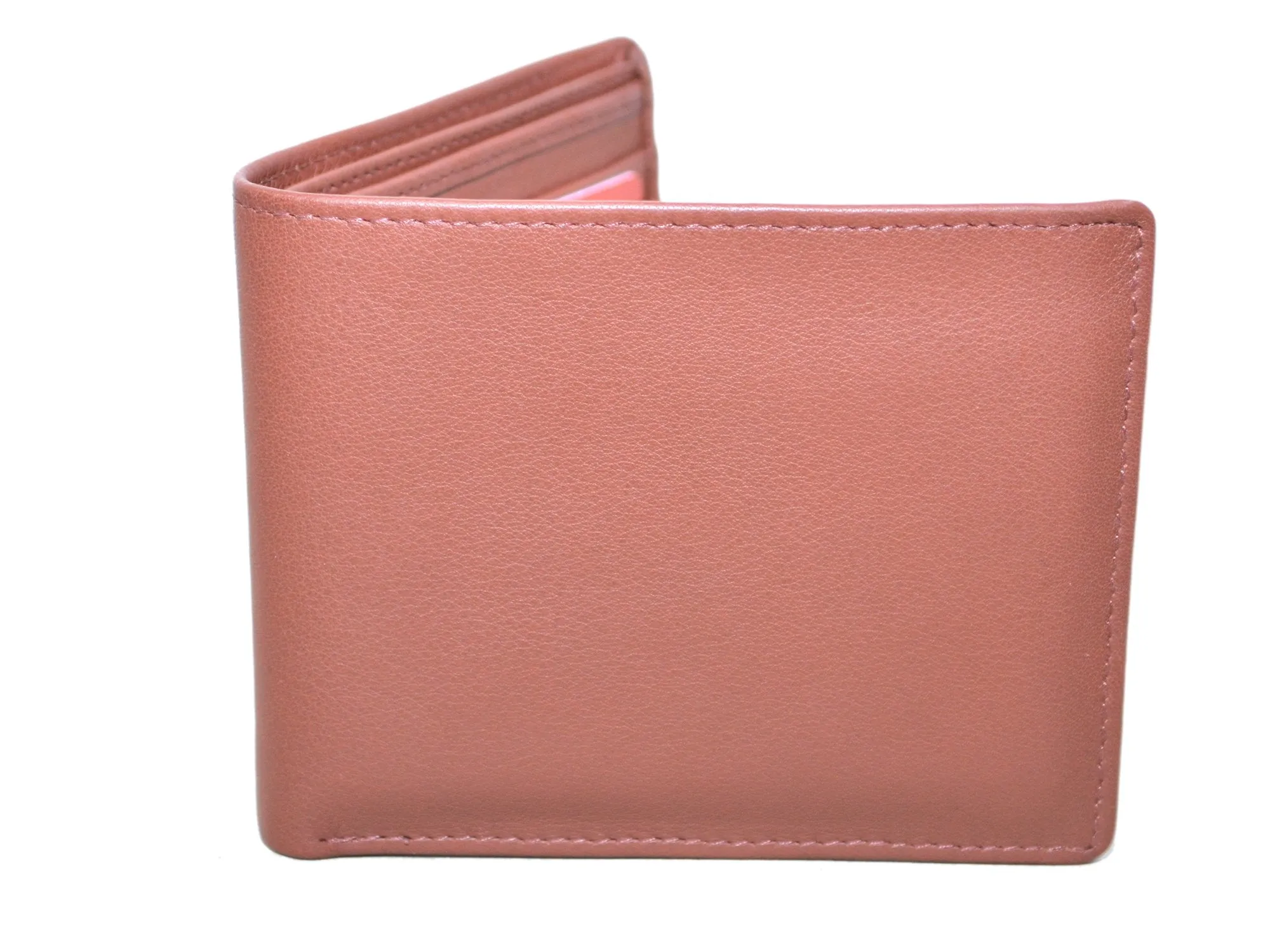 Touro Signature Leather Wallets Pebble Grain Flip ID Wallet