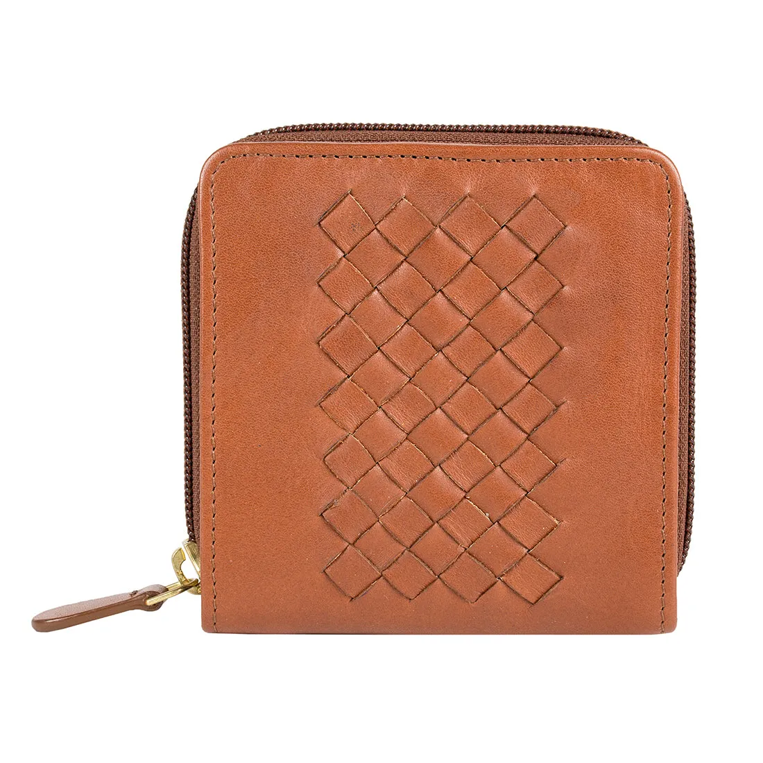 TRECCIA W2 ZIP AROUND WALLET