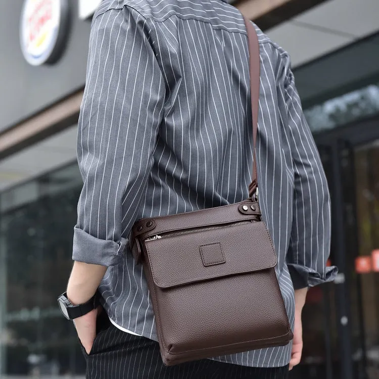 WEIXIER D278 Men Casual Crossbody Single Shoulder Bag(Brown)